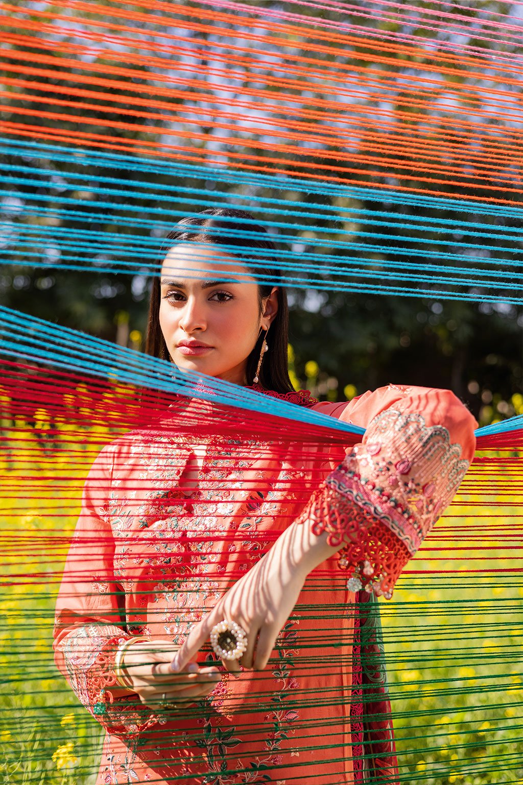 Ramsha | Riwayat Lawn Collection | Y-1205-Brand:Ramsha-Type:Ladies Clothes-Pinkish Orange-Lawn-House of Maryam- Buy in UK, USA