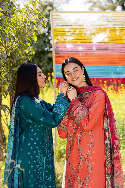 Ramsha | Riwayat Lawn Collection | Y-1206-Brand:Ramsha-Type:Ladies Clothes-Sea Green-Lawn-House of Maryam- Buy in UK, USA