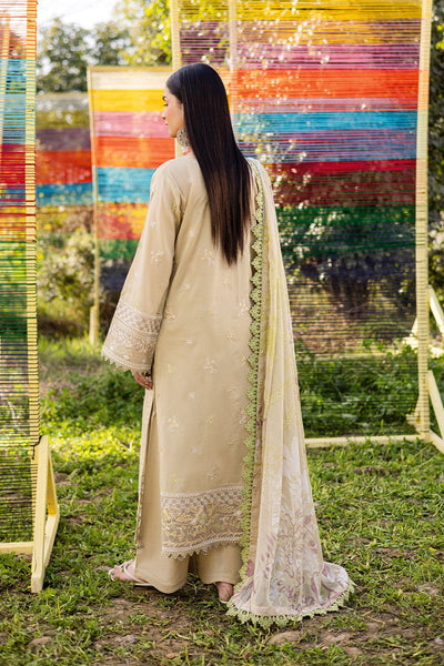 Ramsha | Riwayat Lawn Collection | Y-1210-Brand:Ramsha-Type:Ladies Clothes-Pale Yellow-Lawn-House of Maryam- Buy in UK, USA