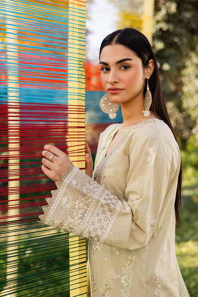 Ramsha | Riwayat Lawn Collection | Y-1210-Brand:Ramsha-Type:Ladies Clothes-Pale Yellow-Lawn-House of Maryam- Buy in UK, USA