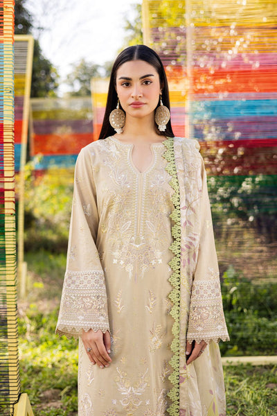 Ramsha | Riwayat Lawn Collection | Y-1210-Brand:Ramsha-Type:Ladies Clothes-Pale Yellow-Lawn-House of Maryam- Buy in UK, USA