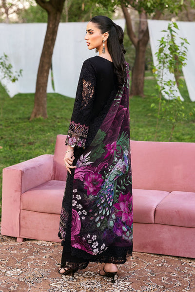 Ramsha | Riwayat Lawn Collection | Y-1302-Brand:Ramsha-Type:Ladies Clothes-Black-Lawn-House of Maryam- Buy in UK, USA