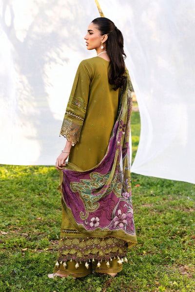 Ramsha | Riwayat Lawn Collection | Y-1303-Brand:Ramsha-Type:Ladies Clothes-Mehndi Green-Lawn-House of Maryam- Buy in UK, USA