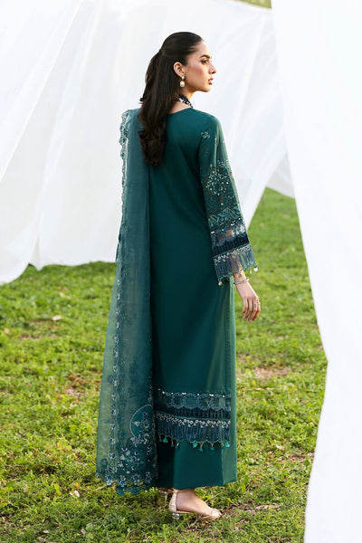 Ramsha | Riwayat Lawn Collection | Y-1304-Brand:Ramsha-Type:Ladies Clothes-Teal Green-Lawn-House of Maryam- Buy in UK, USA