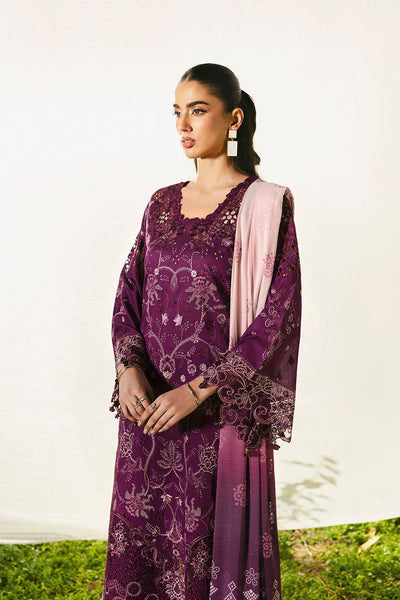Ramsha | Riwayat Lawn Collection | Y-1305-Brand:Ramsha-Type:Ladies Clothes-Magenta-Lawn-House of Maryam- Buy in UK, USA