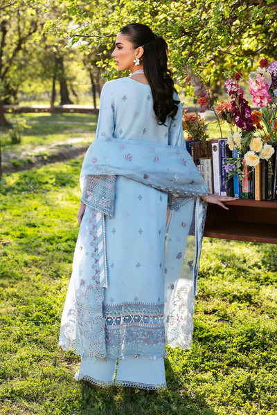 Ramsha | Riwayat Lawn Collection | Y-1306-Brand:Ramsha-Type:Ladies Clothes-Light Blue-Lawn-House of Maryam- Buy in UK, USA