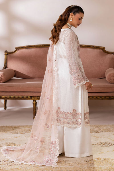 Ramsha | Satrangi 26 | ST-106-Brand:Ramsha-Type:Ladies Clothes-White-Chiffon-House of Maryam- Buy in UK, USA