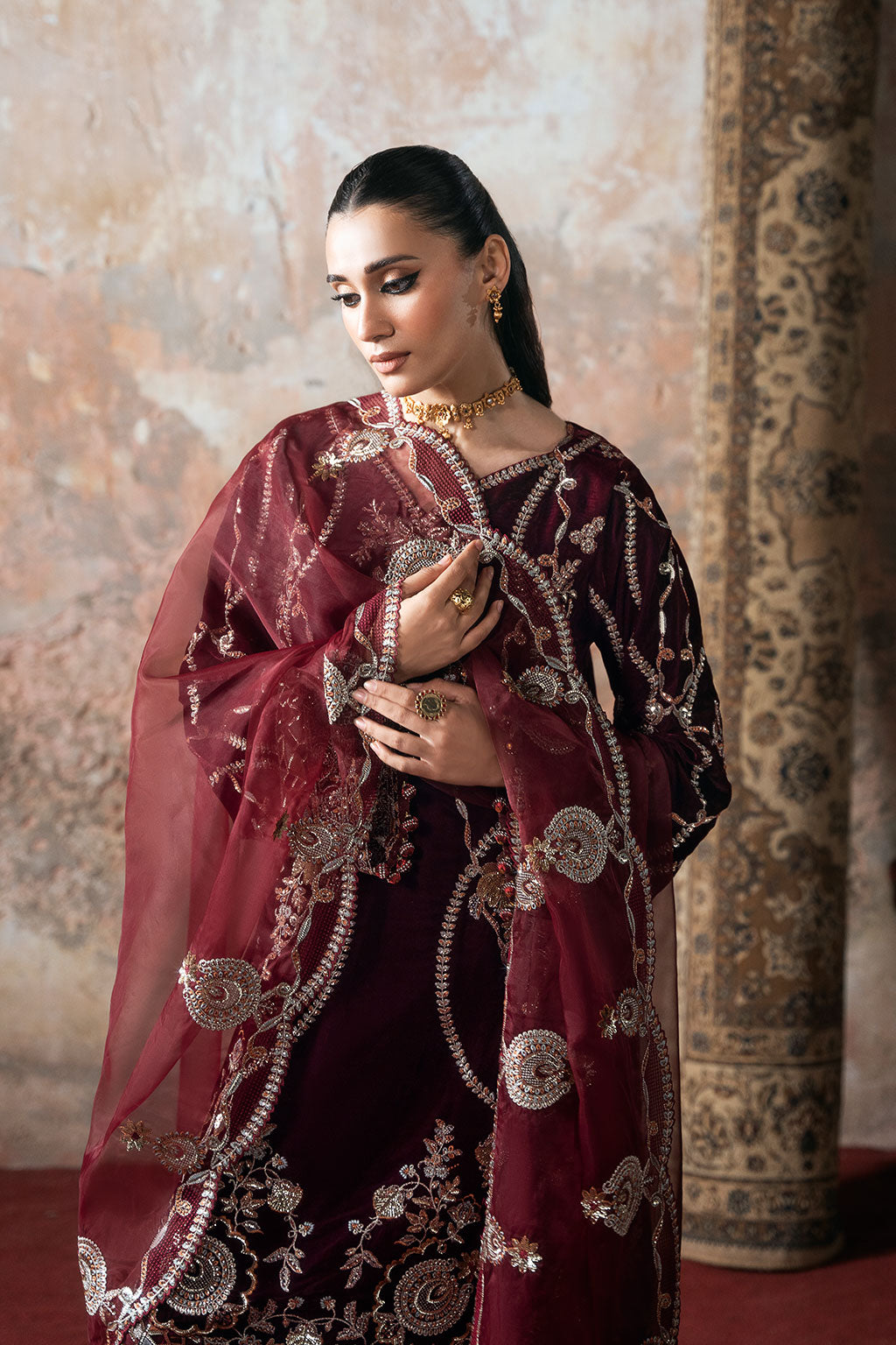 Ramsha | Velvet Collection | V-701, image 3