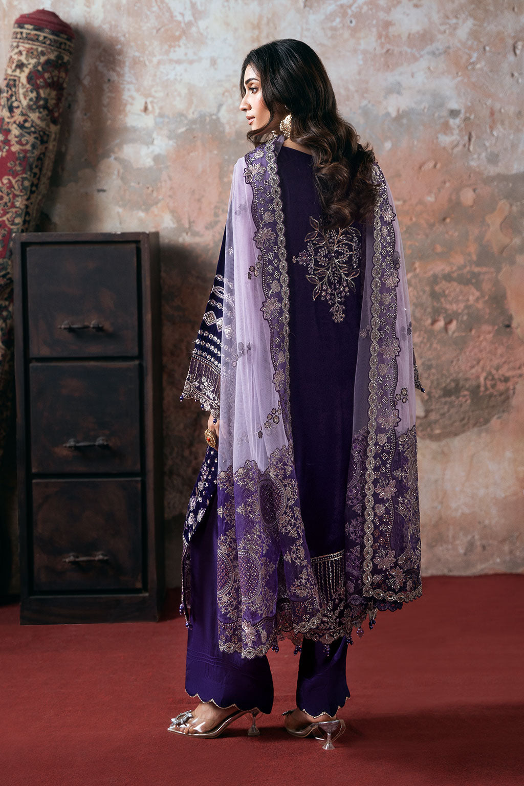 Ramsha | Velvet Collection | V-708-2