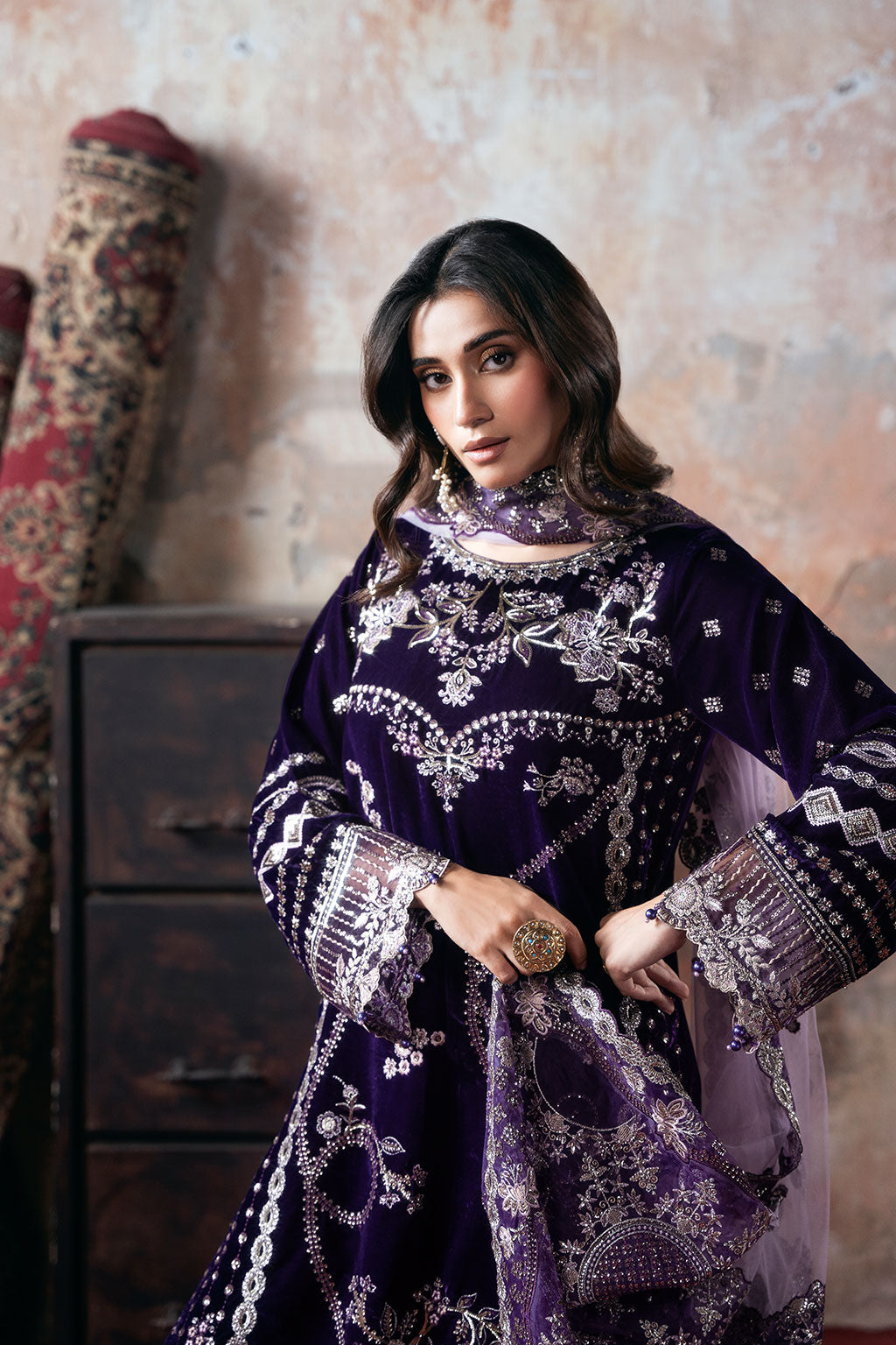 Ramsha | Velvet Collection | V-708-3