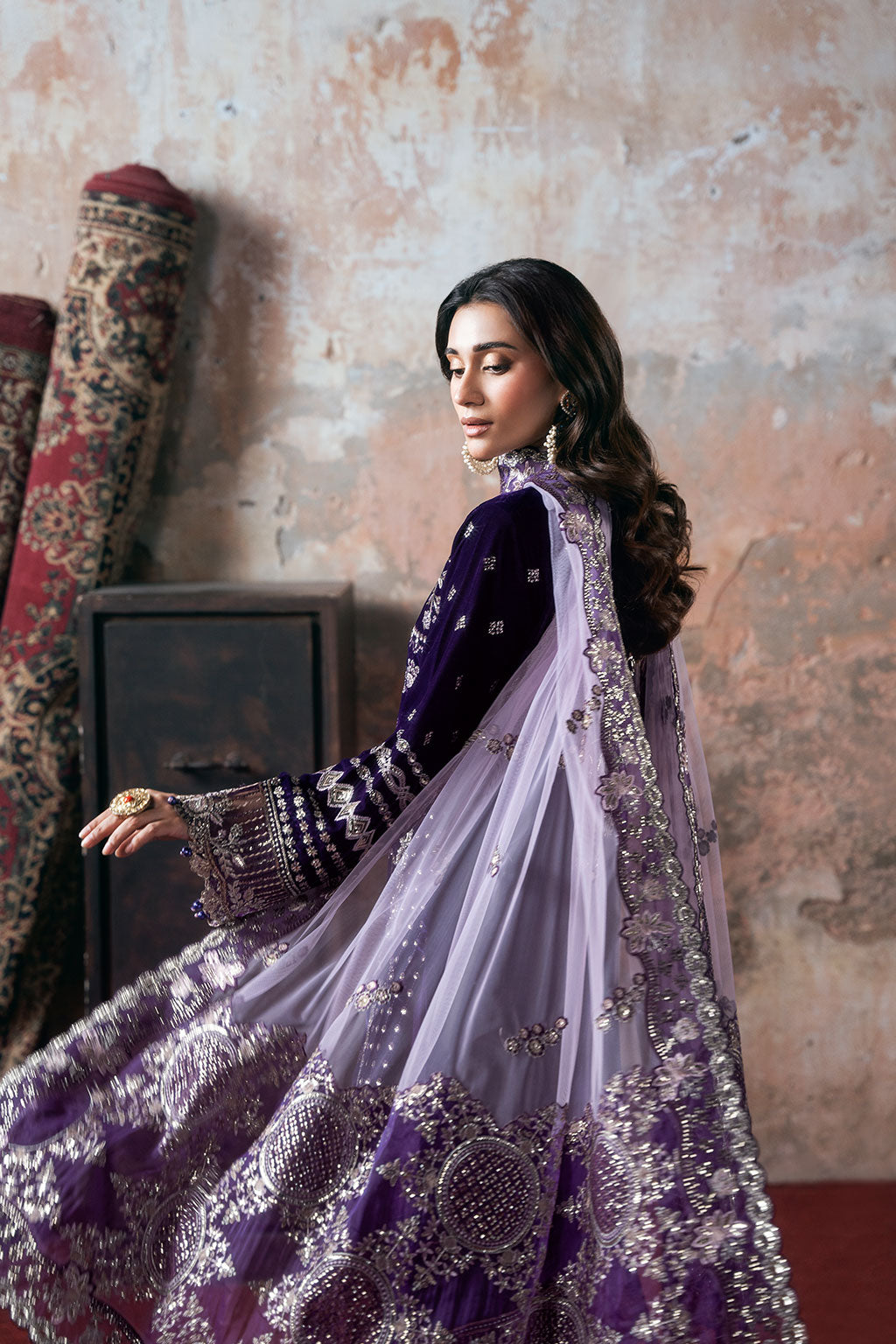 Ramsha | Velvet Collection | V-708, image 7
