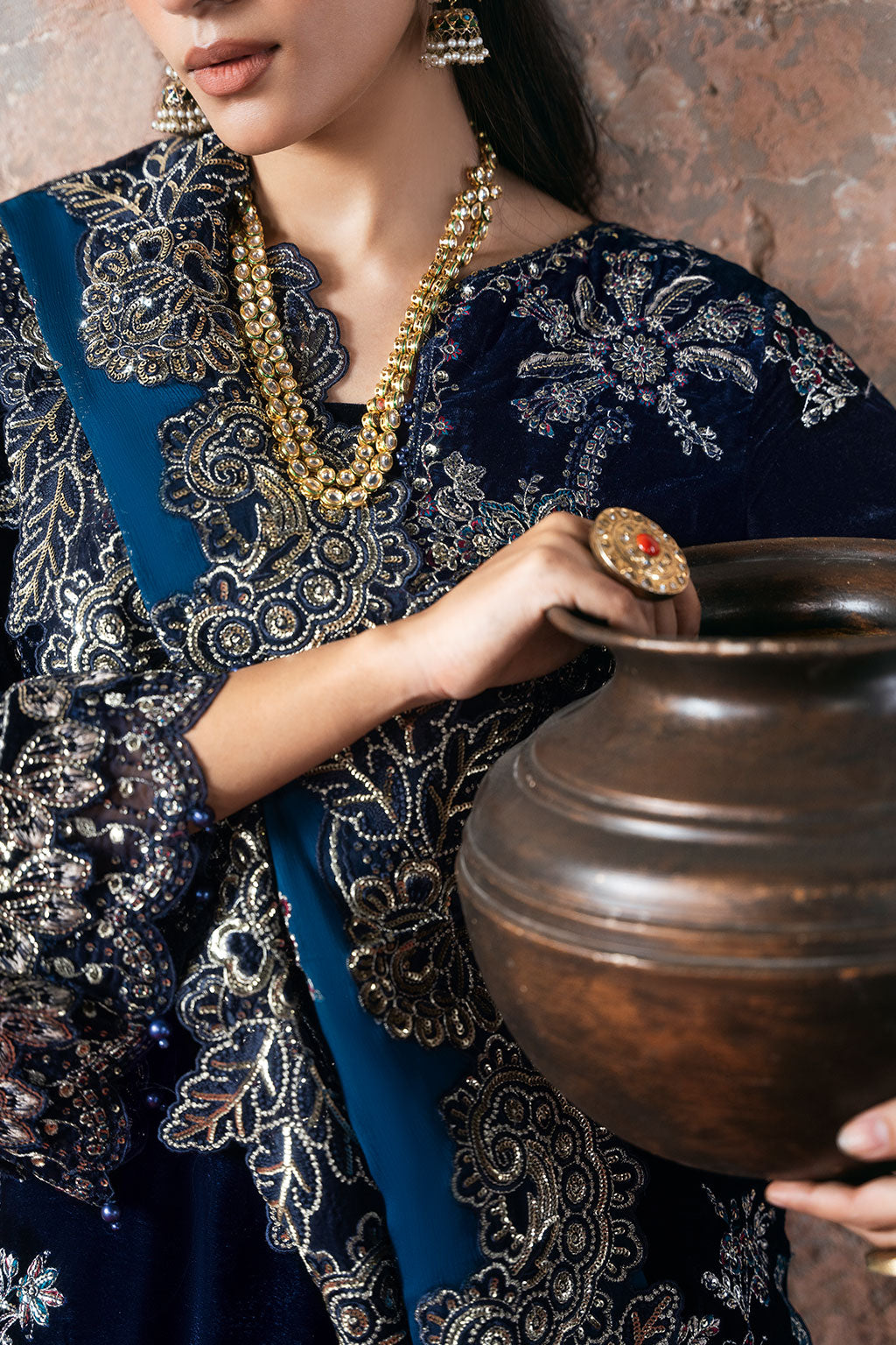 Ramsha | Velvet Collection | V-707, image 6