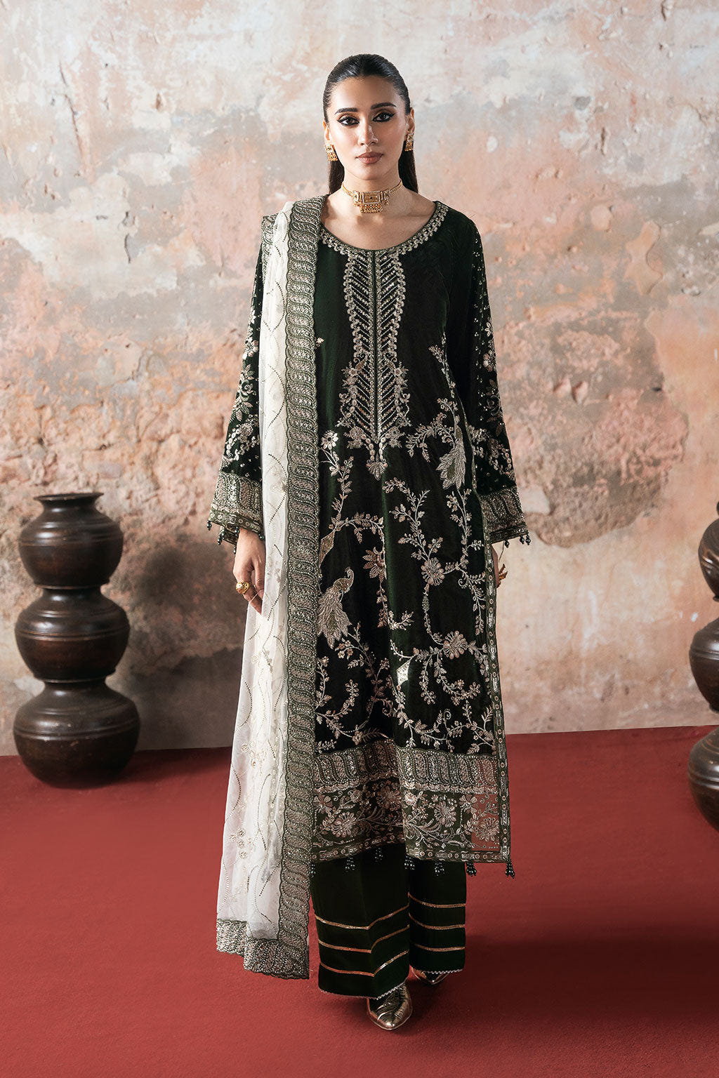 Ramsha | Velve t Collection |V-705