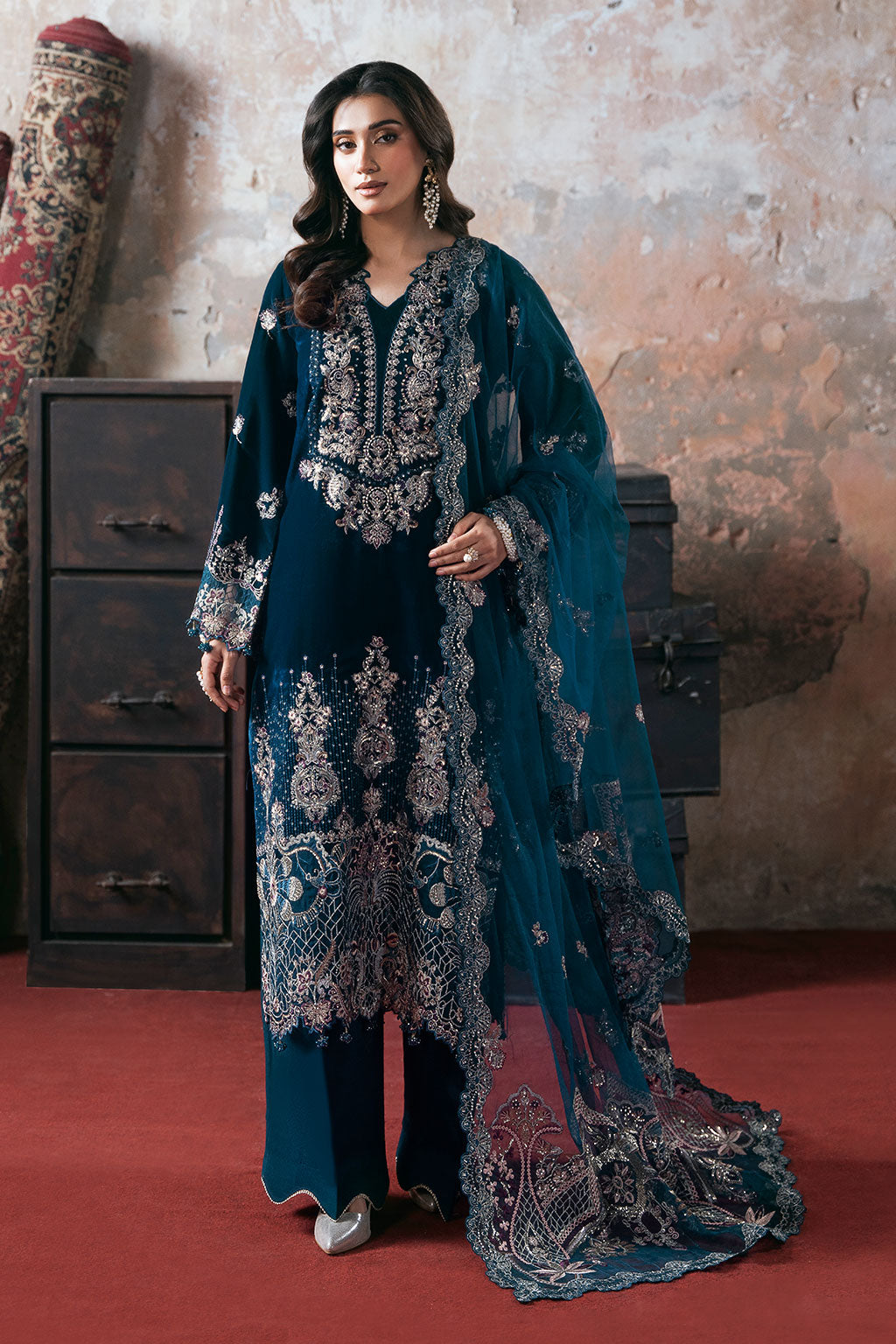 Ramsha | Velvet Collection | V-707, image 3