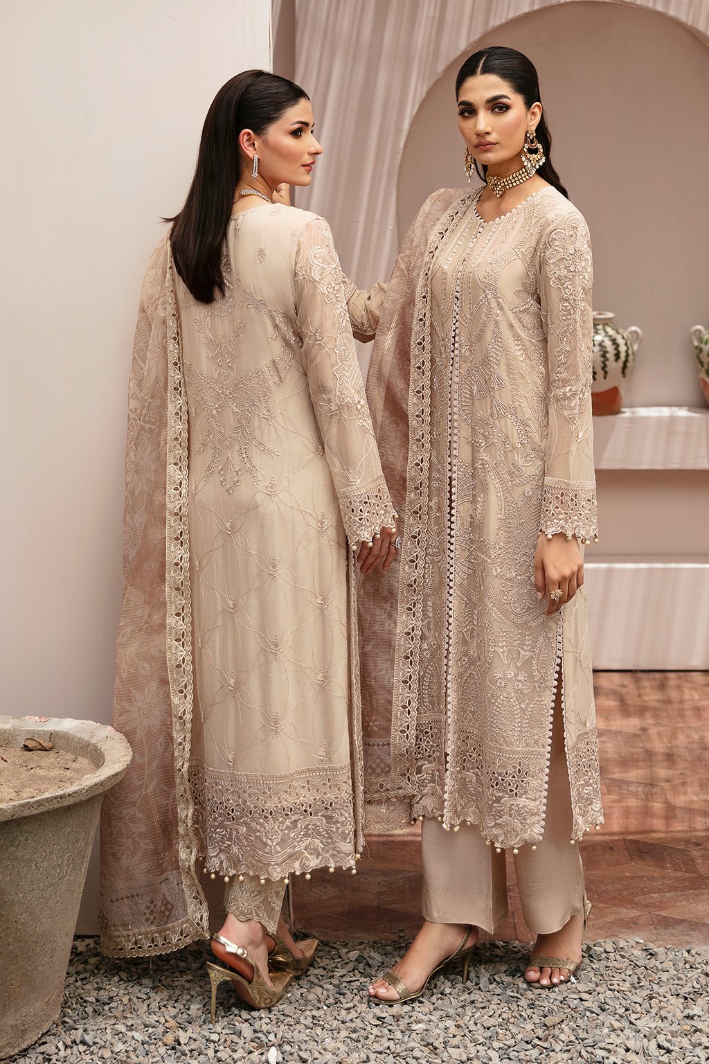 Ramsha | Weightless Chiffon 24 | K-202-Brand:Ramsha-Type:Formal - House of Maryam- Buy in UK, USA