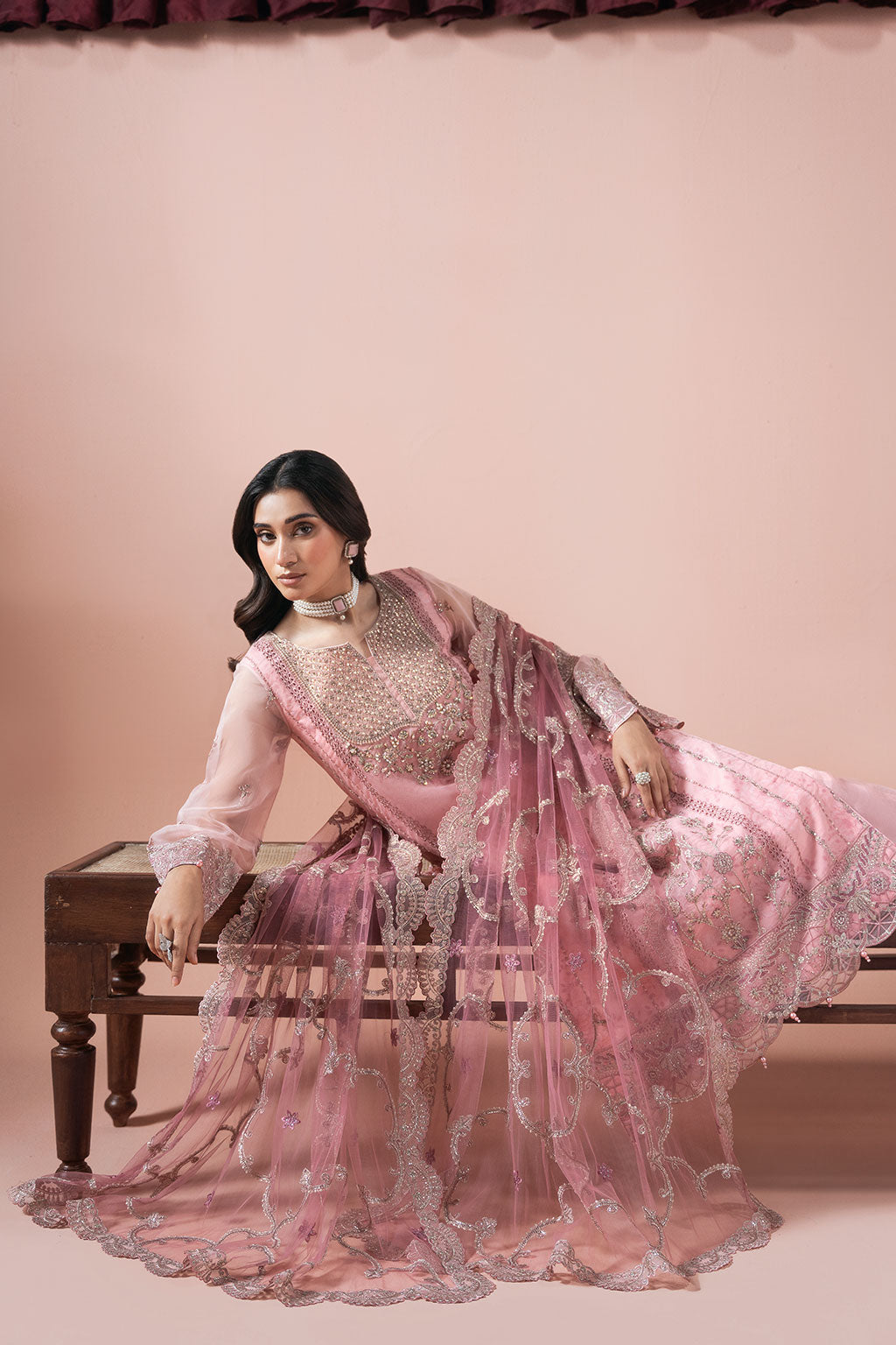 Ramsha | Rangeen Organza | PS-104, image 5
