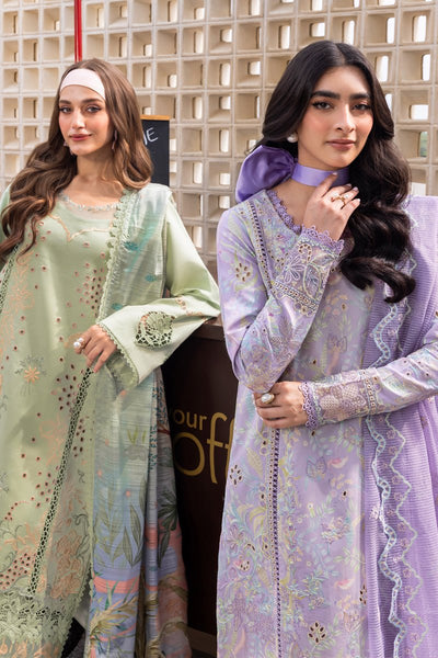 Rangrasiya | Carnation Luxury Festive Edit 25 | Areha-Brand:Rangrasiya-Type:Ladies Clothes-Light Pistachio-Lawn-House of Maryam- Buy in UK, USA