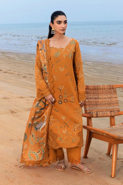 Rangrasiya | Carnation Luxury Festive Edit 25 | Isla-Brand:Rangrasiya-Type:Ladies Clothes-Rust-Lawn-House of Maryam- Buy in UK, USA