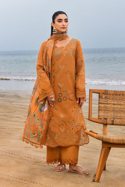 Rangrasiya | Carnation Luxury Festive Edit 25 | Isla-Brand:Rangrasiya-Type:Ladies Clothes-Rust-Lawn-House of Maryam- Buy in UK, USA