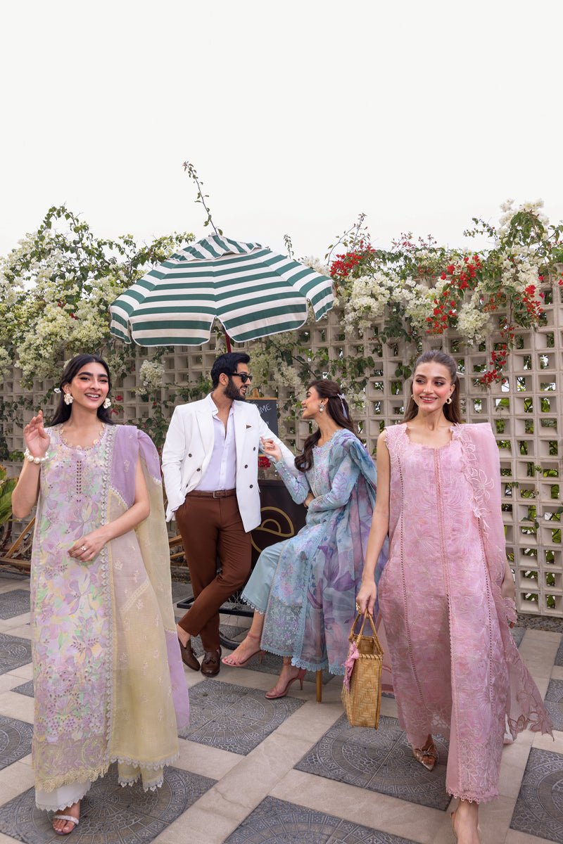 Rangrasiya | Carnation Luxury Festive Edit 25 | Lara-Brand:Rangrasiya-Type:Ladies Clothes-Lilac-Lawn-House of Maryam- Buy in UK, USA