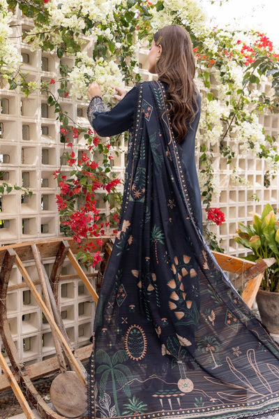 Rangrasiya | Carnation Luxury Festive Edit 25 | Liaro-Brand:Rangrasiya-Type:Ladies Clothes-Navy Blue-Lawn-House of Maryam- Buy in UK, USA