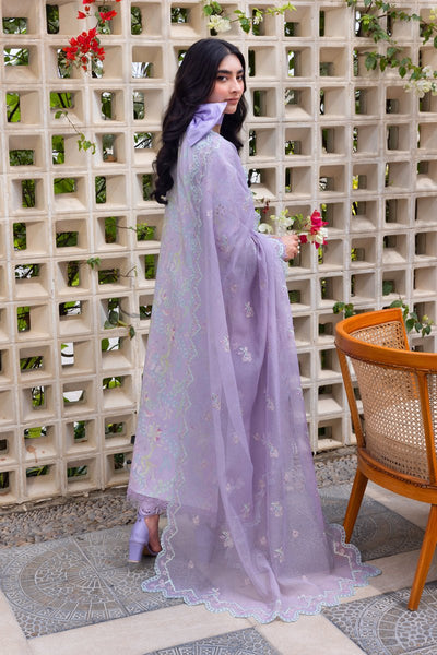 Rangrasiya | Carnation Luxury Festive Edit 25 | Lily-Brand:Rangrasiya-Type:Ladies Clothes-Lilac-Lawn-House of Maryam- Buy in UK, USA