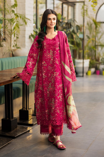 Rangrasiya | Lifestyle Summer Edit 25 | Aria-Brand:Rangrasiya-Type:Ladies Clothes-Magenta-Lawn-House of Maryam- Buy in UK, USA