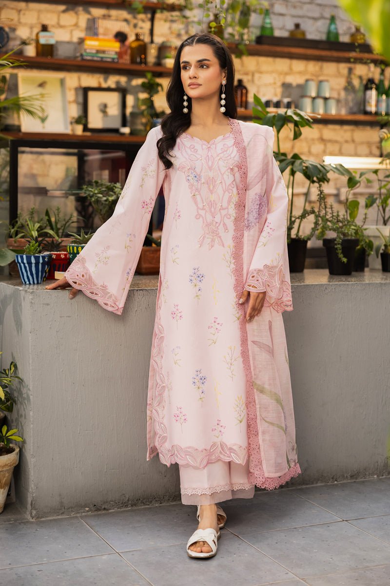 Rangrasiya | Lifestyle Summer Edit 25 | Gardenia-Brand:Rangrasiya-Type:Ladies Clothes-Light Pink-Lawn-House of Maryam- Buy in UK, USA