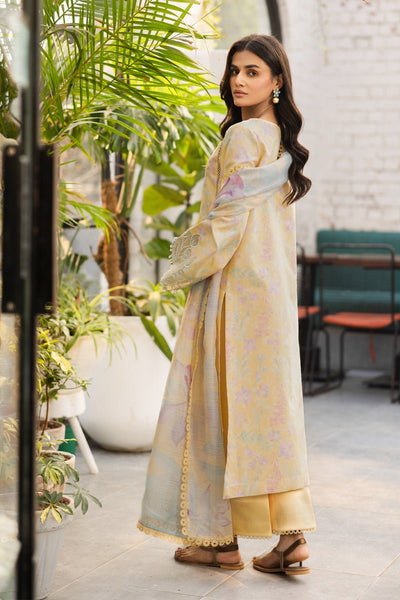 Rangrasiya | Lifestyle Summer Edit 25 | Hazel-Brand:Rangrasiya-Type:Ladies Clothes-Pale Yellow-Lawn-House of Maryam- Buy in UK, USA