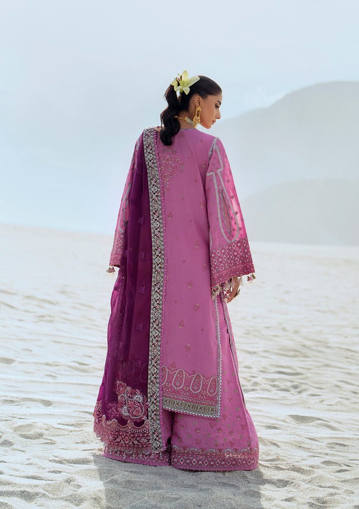 Rangrasiya | Lifestyle Summer Edit 25 | LOOK 01-Brand:Aik Atelier-Type:Ladies Clothes-Rose Pink-Lawn-House of Maryam- Buy in UK, USA