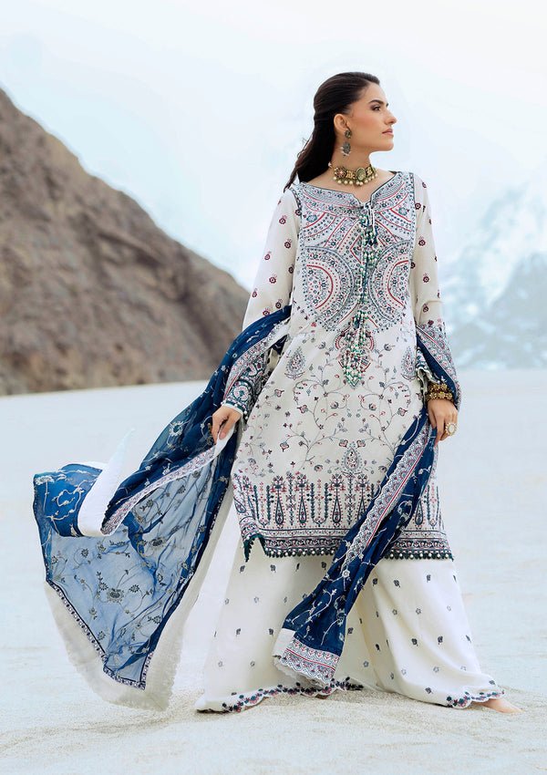 Rangrasiya | Lifestyle Summer Edit 25 | LOOK 02-Brand:Aik Atelier-Type:Ladies Clothes-White-Lawn-House of Maryam- Buy in UK, USA
