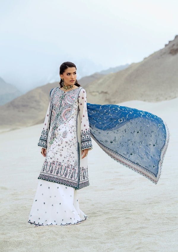 Rangrasiya | Lifestyle Summer Edit 25 | LOOK 02-Brand:Aik Atelier-Type:Ladies Clothes-White-Lawn-House of Maryam- Buy in UK, USA