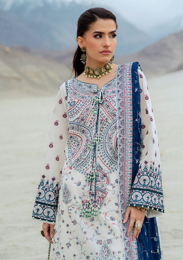 Rangrasiya | Lifestyle Summer Edit 25 | LOOK 02-Brand:Aik Atelier-Type:Ladies Clothes-White-Lawn-House of Maryam- Buy in UK, USA