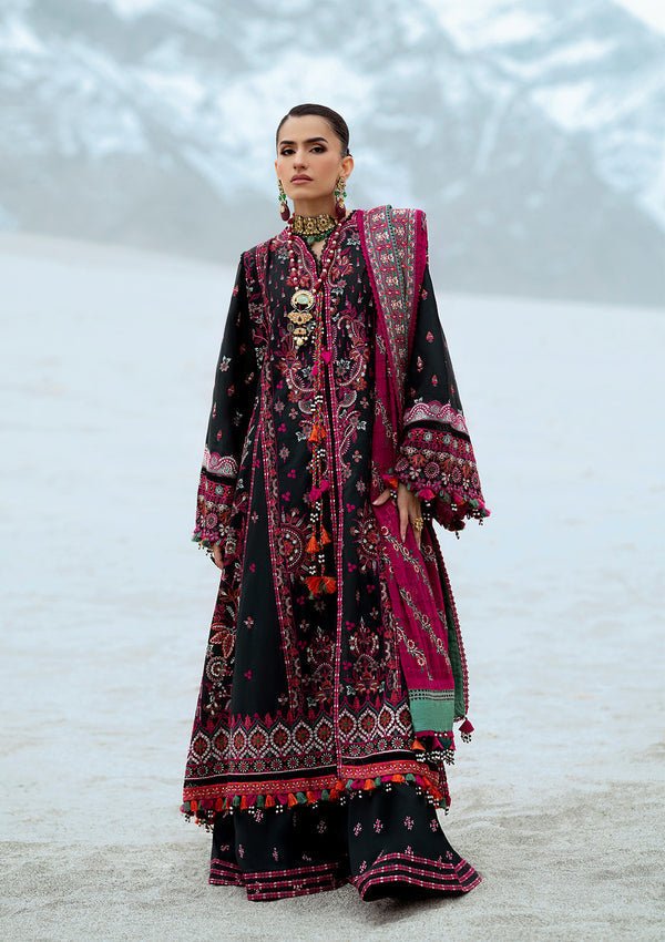 Rangrasiya | Lifestyle Summer Edit 25 | LOOK 04-Brand:Aik Atelier-Type:Ladies Clothes-Black-Lawn-House of Maryam- Buy in UK, USA