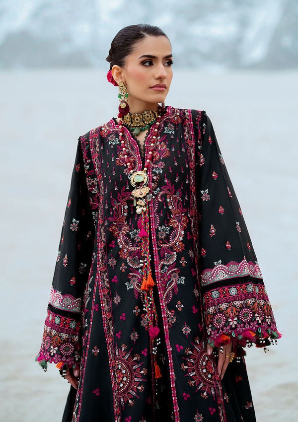 Rangrasiya | Lifestyle Summer Edit 25 | LOOK 04-Brand:Aik Atelier-Type:Ladies Clothes-Black-Lawn-House of Maryam- Buy in UK, USA