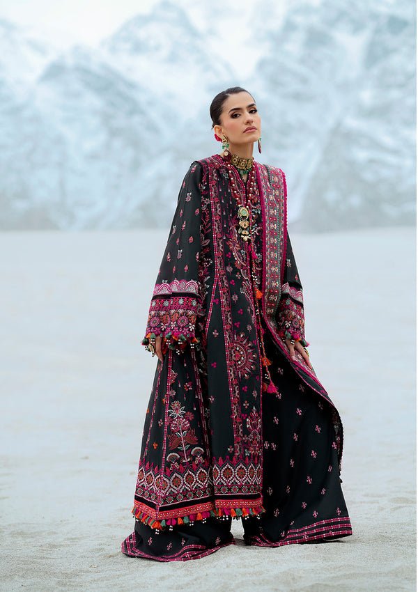 Rangrasiya | Lifestyle Summer Edit 25 | LOOK 04-Brand:Aik Atelier-Type:Ladies Clothes-Black-Lawn-House of Maryam- Buy in UK, USA