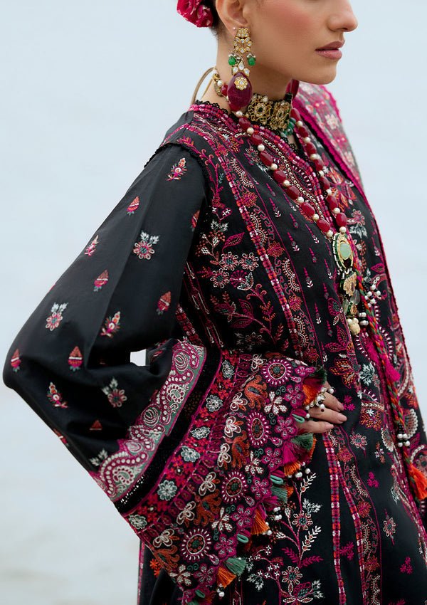 Rangrasiya | Lifestyle Summer Edit 25 | LOOK 04-Brand:Aik Atelier-Type:Ladies Clothes-Black-Lawn-House of Maryam- Buy in UK, USA