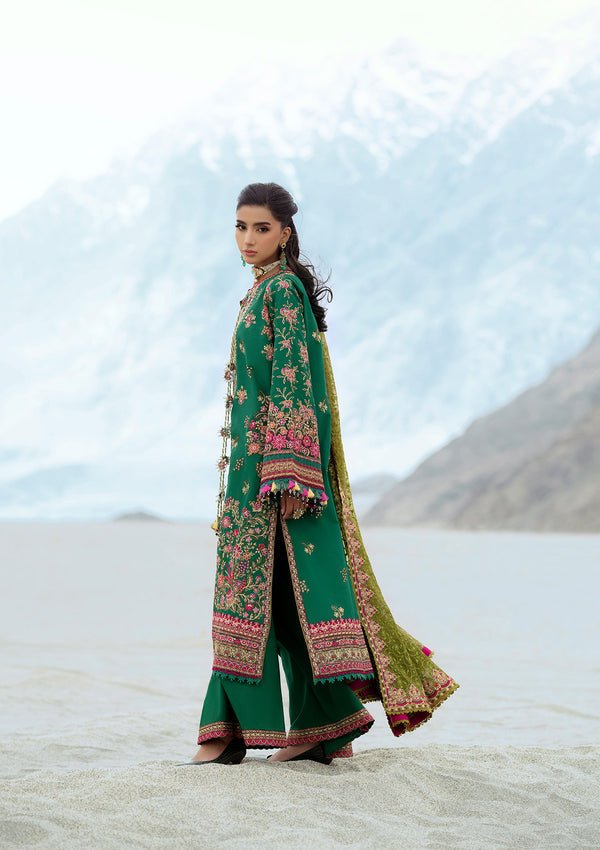 Rangrasiya | Lifestyle Summer Edit 25 | LOOK 10-Brand:Aik Atelier-Type:Ladies Clothes-Green-Lawn-House of Maryam- Buy in UK, USA