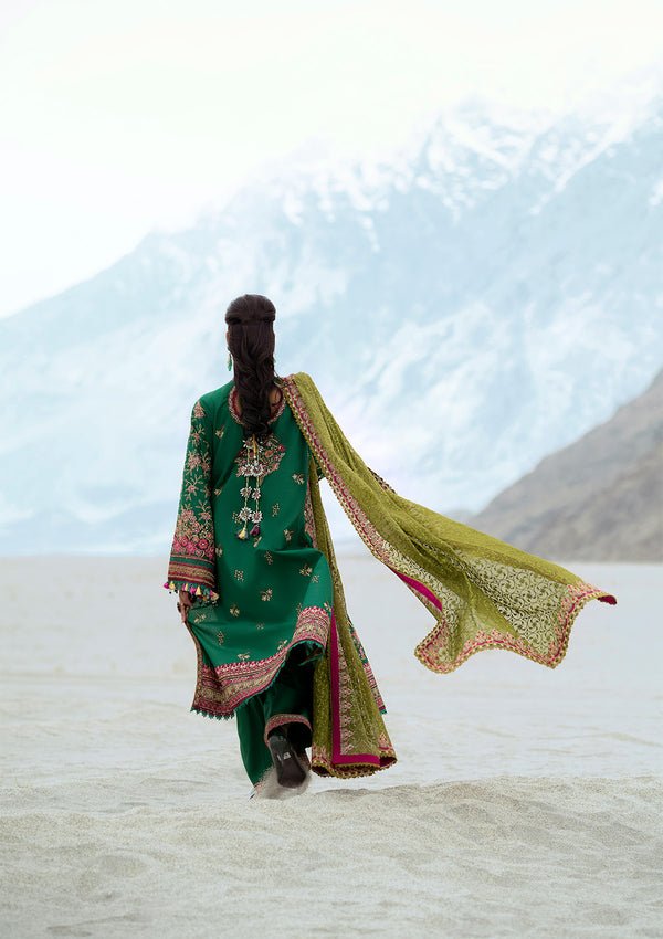 Rangrasiya | Lifestyle Summer Edit 25 | LOOK 10-Brand:Aik Atelier-Type:Ladies Clothes-Green-Lawn-House of Maryam- Buy in UK, USA