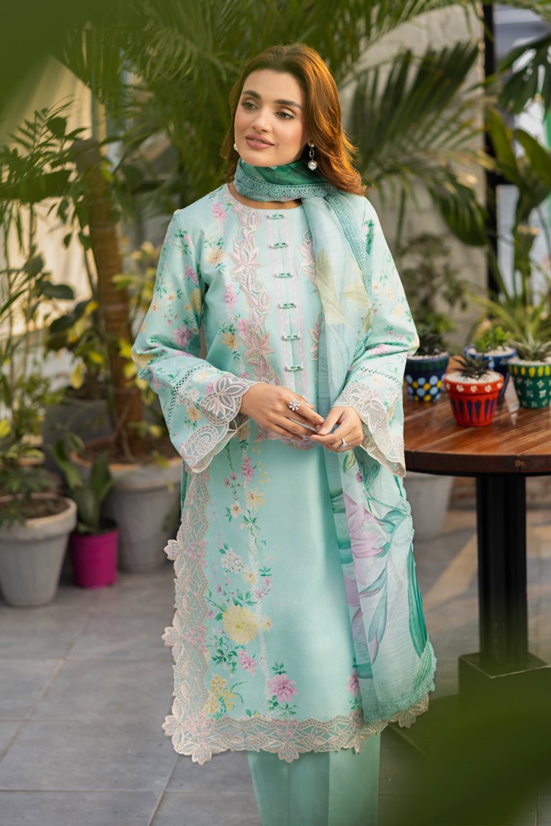 Rangrasiya | Lifestyle Summer Edit 25 | Mellow-Brand:Rangrasiya-Type:Ladies Clothes-Mint-Lawn-House of Maryam- Buy in UK, USA