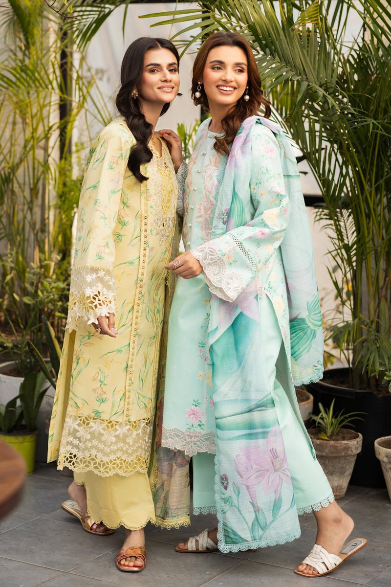 Rangrasiya | Lifestyle Summer Edit 25 | Olivine-Brand:Rangrasiya-Type:Ladies Clothes-Yellow-Lawn-House of Maryam- Buy in UK, USA