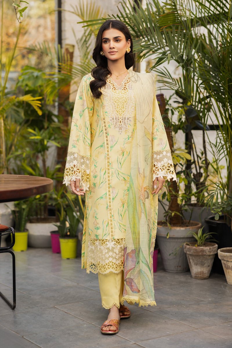 Rangrasiya | Lifestyle Summer Edit 25 | Olivine-Brand:Rangrasiya-Type:Ladies Clothes-Yellow-Lawn-House of Maryam- Buy in UK, USA