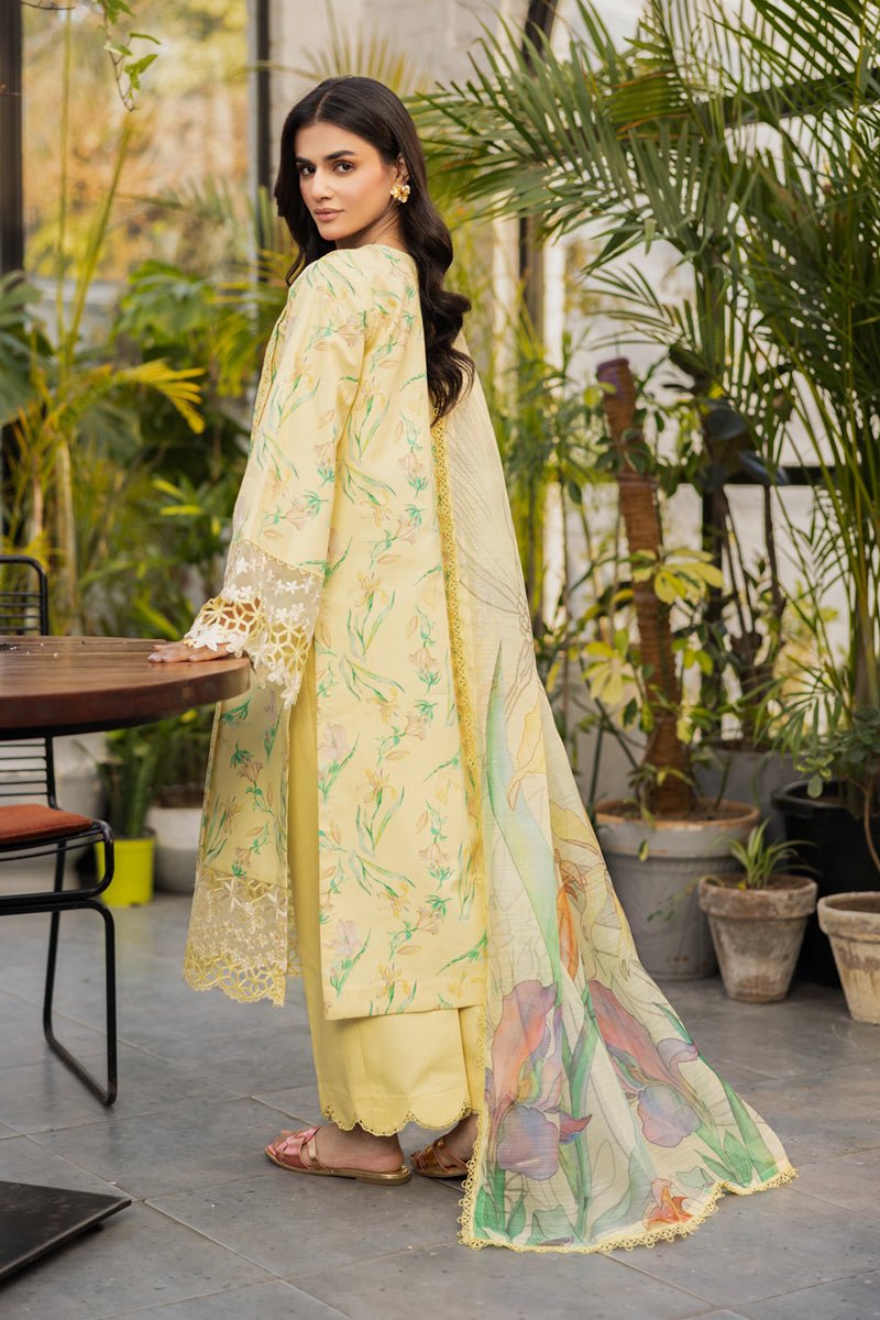 Rangrasiya | Lifestyle Summer Edit 25 | Olivine-Brand:Rangrasiya-Type:Ladies Clothes-Yellow-Lawn-House of Maryam- Buy in UK, USA