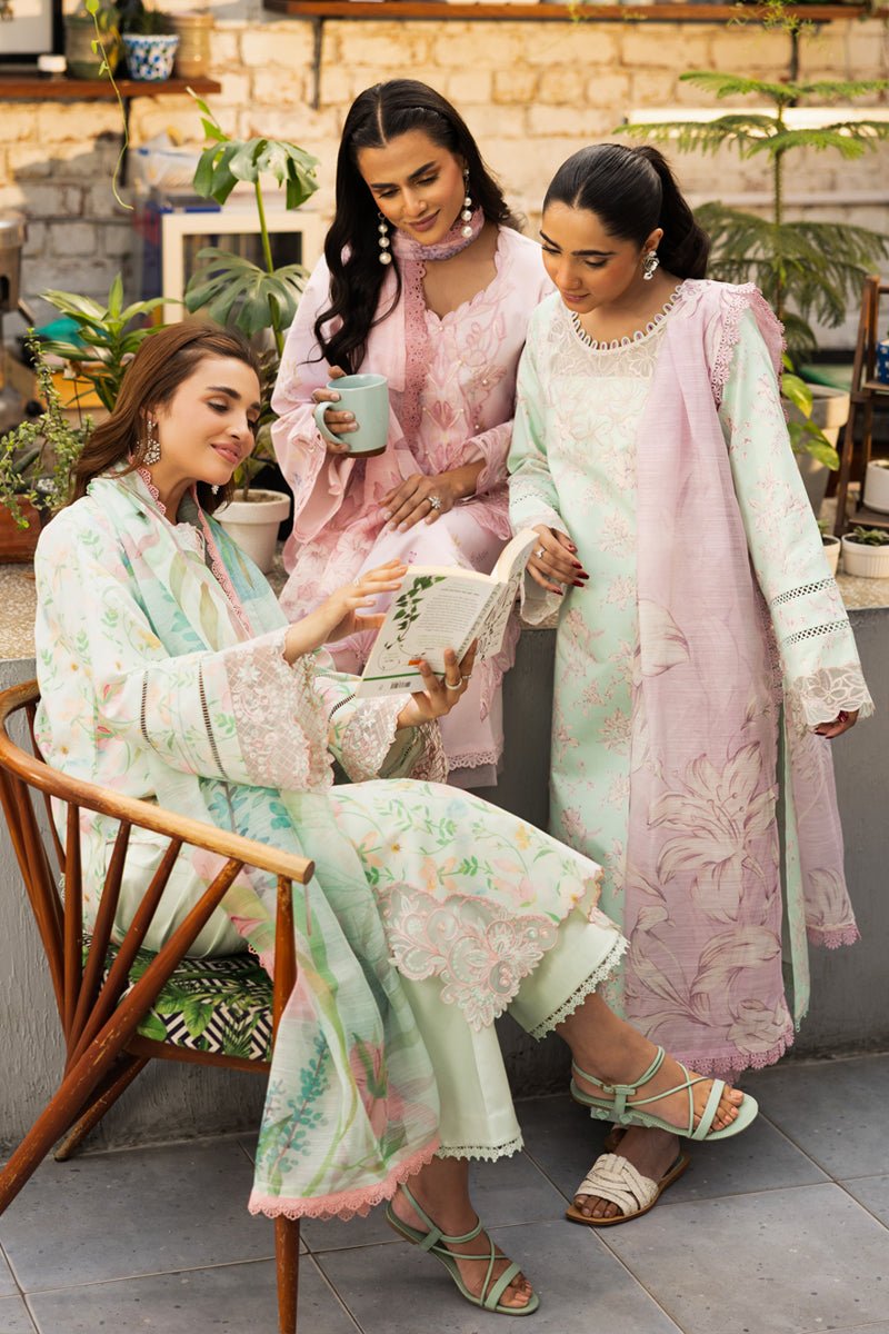 Rangrasiya | Lifestyle Summer Edit 25 | Sage-Brand:Rangrasiya-Type:Ladies Clothes-Sea Green-Lawn-House of Maryam- Buy in UK, USA