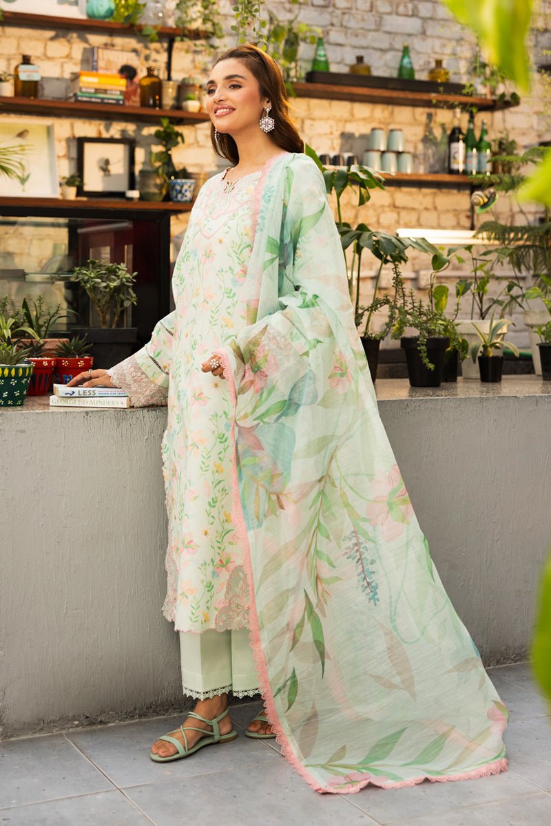 Rangrasiya | Lifestyle Summer Edit 25 | Sage-Brand:Rangrasiya-Type:Ladies Clothes-Sea Green-Lawn-House of Maryam- Buy in UK, USA