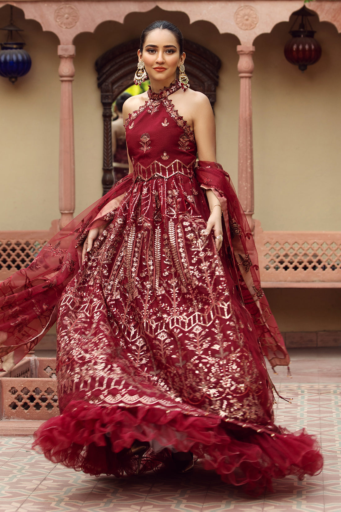 Alizeh | Formals Collection | Rungrez -  Alizeh Formal - Original Designer Dress - House of Maryam