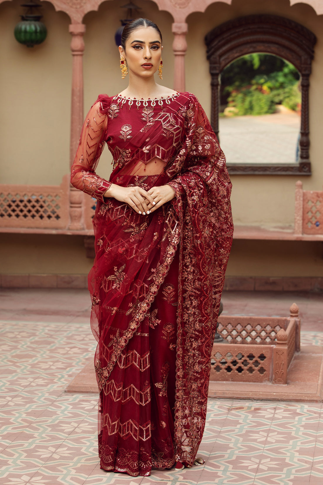 Alizeh | Formals Collection | Rungrez -  Alizeh Formal - Original Designer Dress - House of Maryam