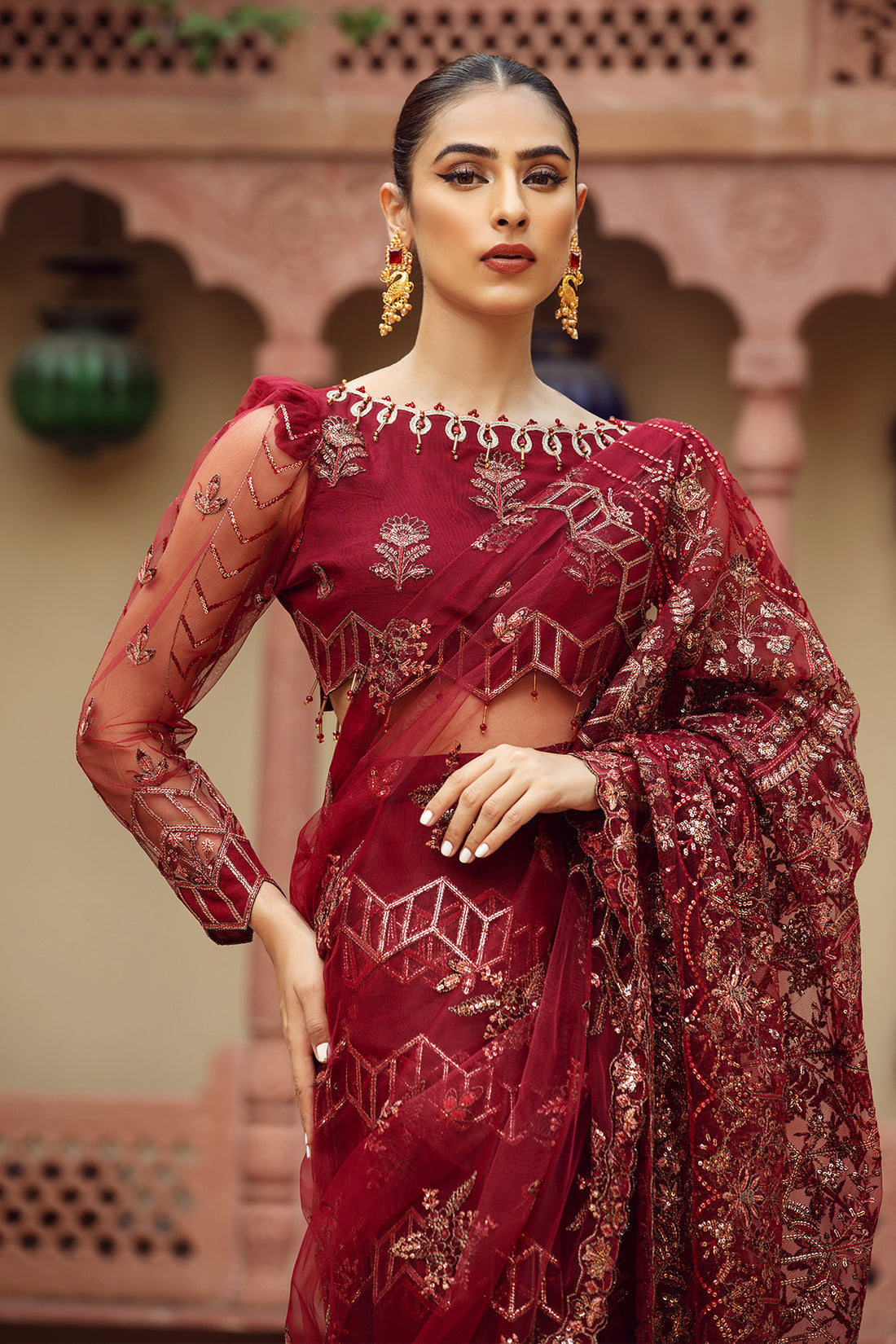 Alizeh | Formals Collection | Rungrez -  Alizeh Formal - Original Designer Dress - House of Maryam