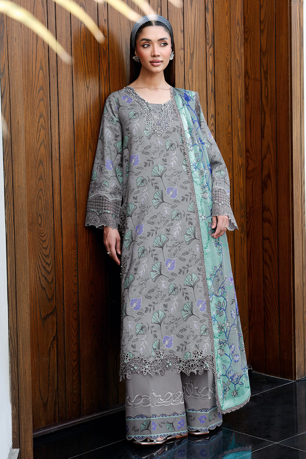 Ramsha | Rangrez Lawn Collection | N-901, image 4