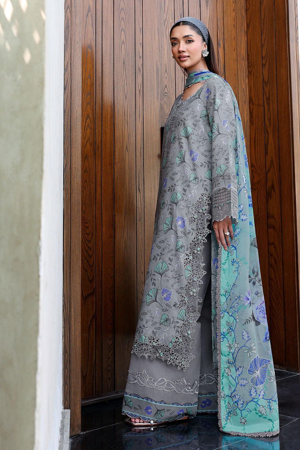 Ramsha | Rangrez Lawn Collection | N-901, image 5
